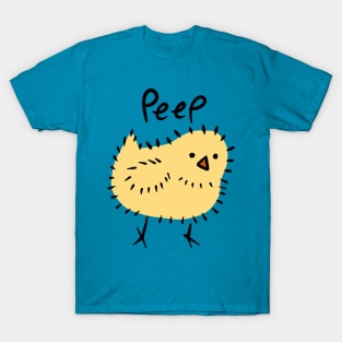 Scruffy Yellow Chick T-Shirt